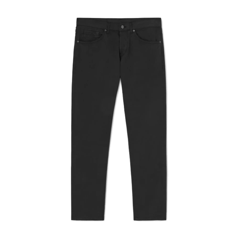 Dondup George Skinny Fit Lage Taille Jeans Black Heren