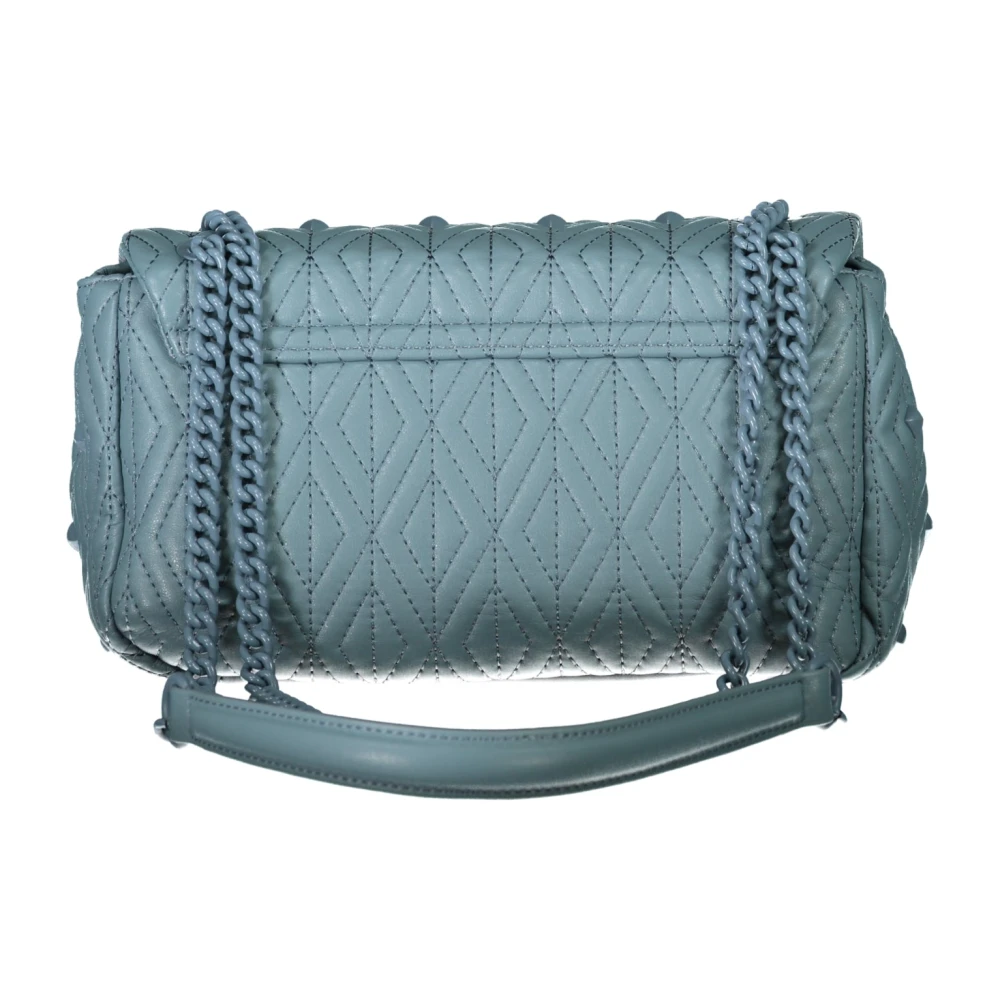 Valentino by Mario Valentino Blauwe Schoudertas met Kettingriem Blue Dames