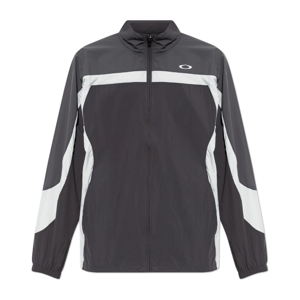 Oakley Gray Windbreakers, Male, S, New Retro Wind Jacket 3.0