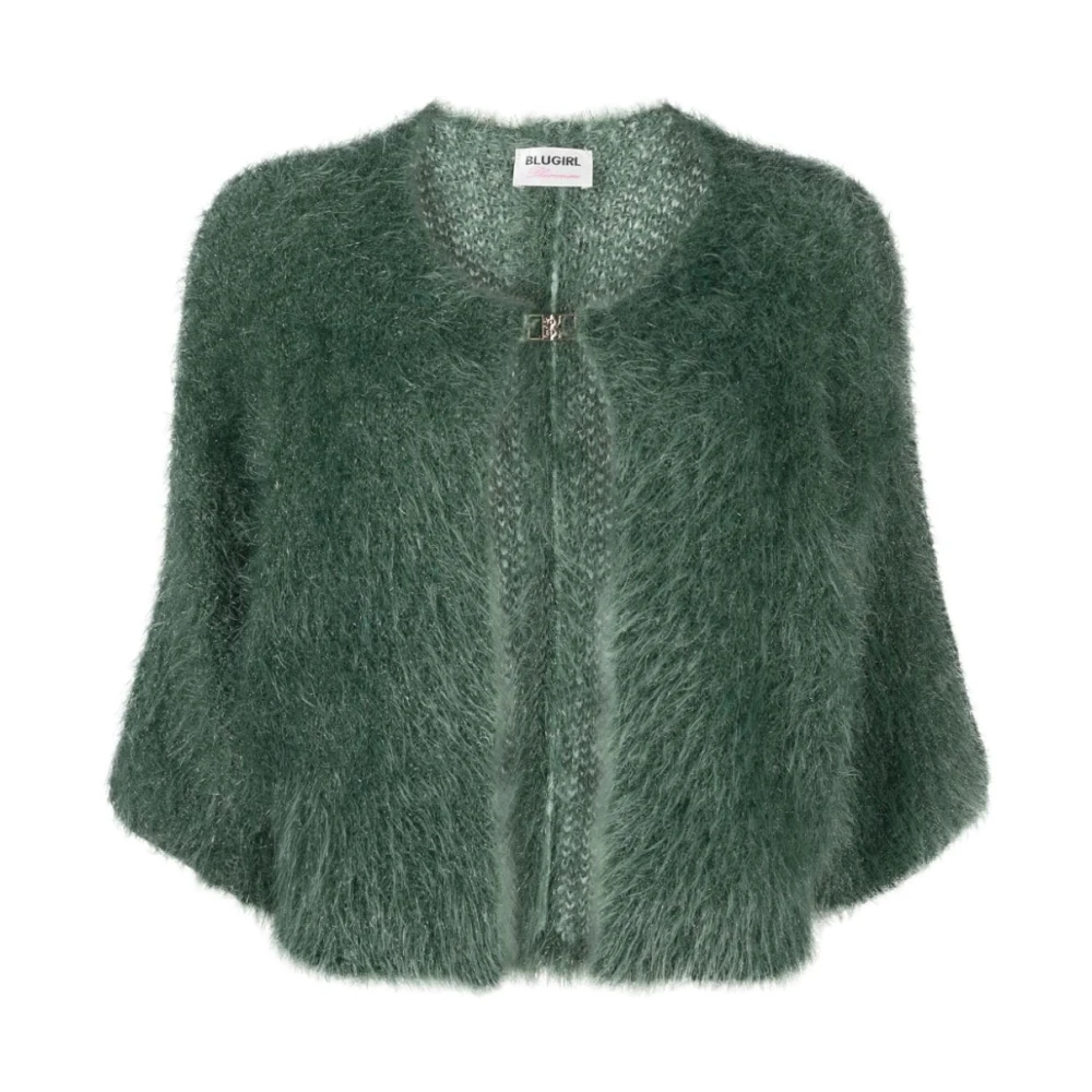 Blugirl Faux Fur & Shearling Jackets Green Dames