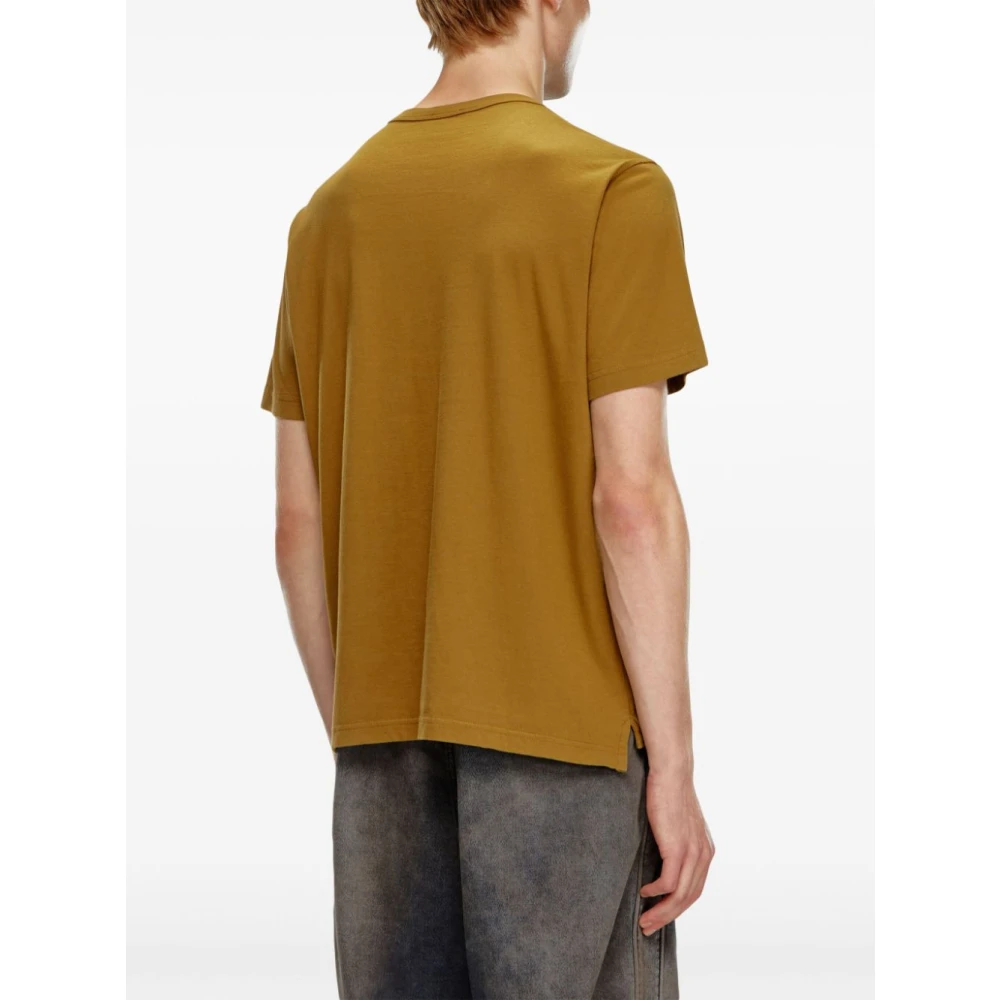 Diesel T-Shirts T-Just-Od 5Ev Brown Heren