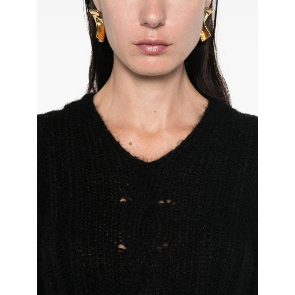 Twinset Zwarte Sweaters Set Black Dames
