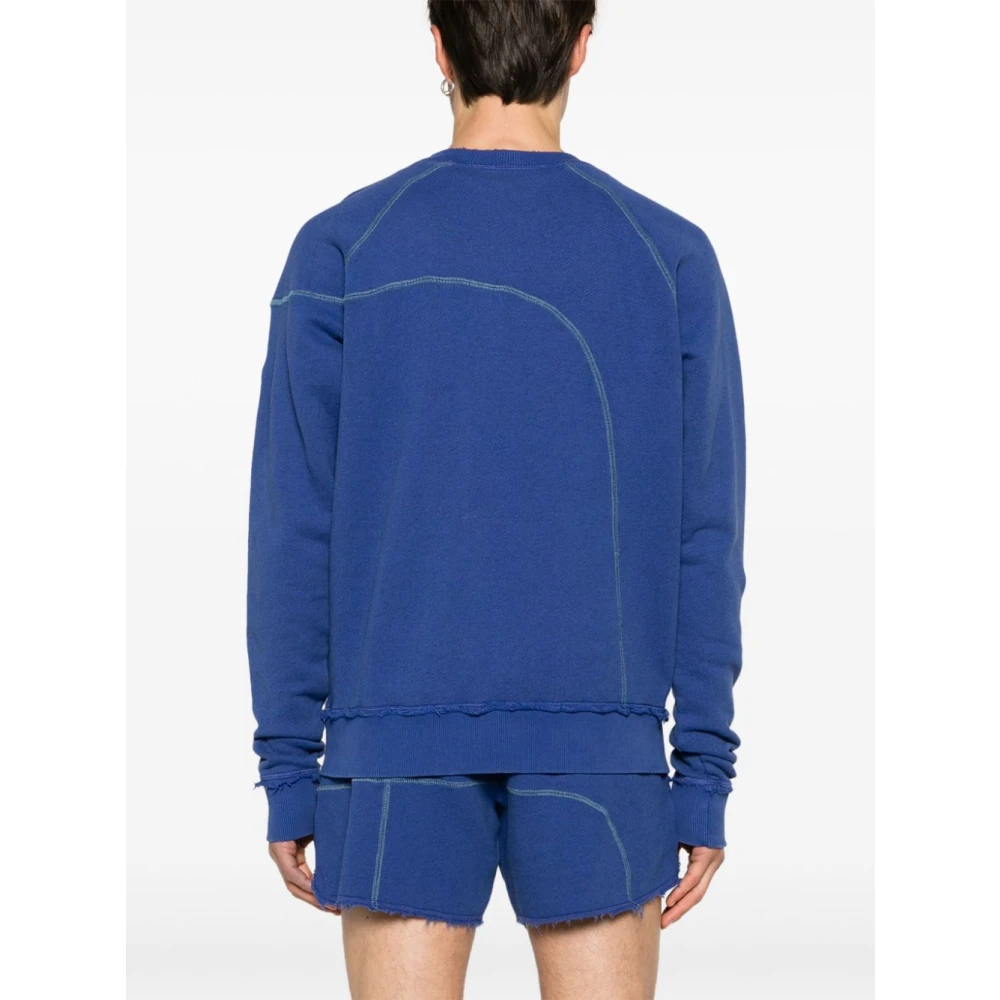 A-Cold-Wall Intersect Seam Detail Sweatshirt Blue Heren
