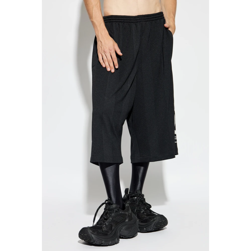 Balenciaga Logo shorts Black Heren