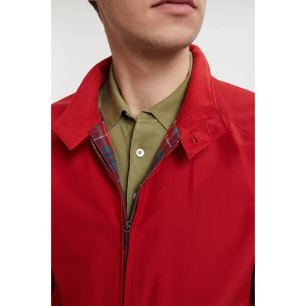 Baracuta Klassieke Harrington-jas in Chili Pepper Red Heren