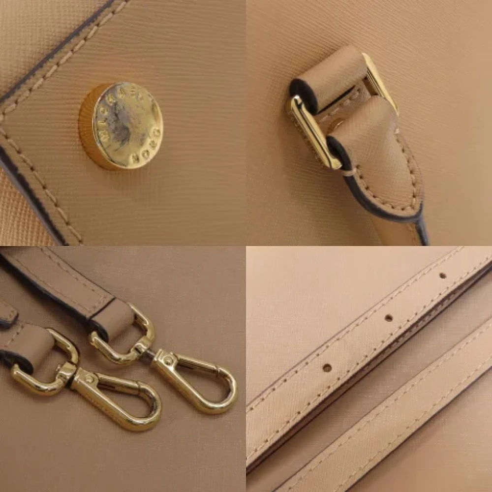 Michael Kors Pre-owned Leather handbags Beige Dames