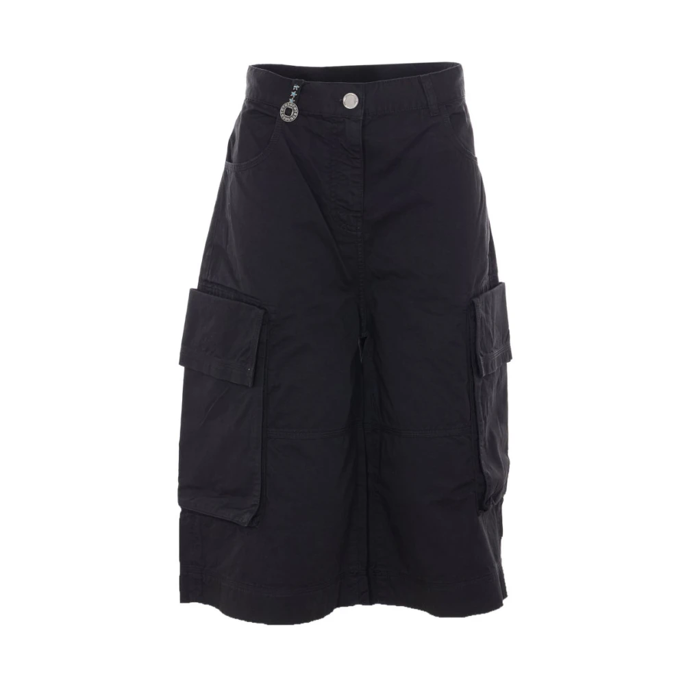 Pinko Women's Black Albareto Cargo Shorts - Bermudas - M - Shorts