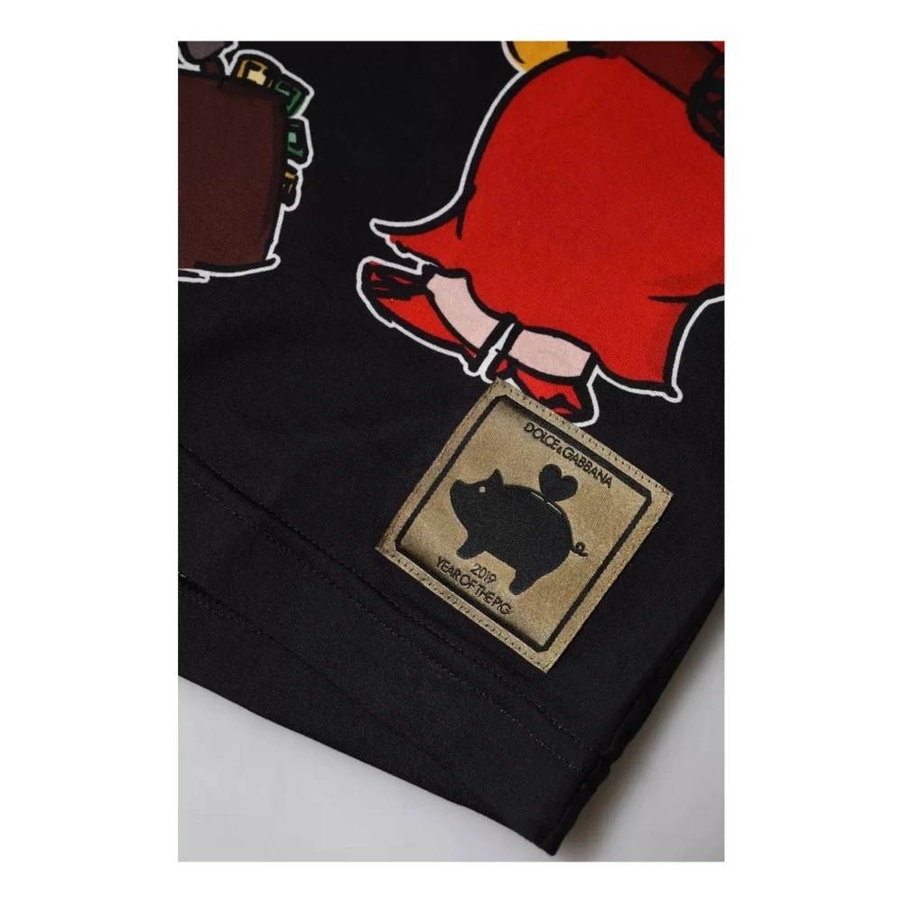 Dolce & Gabbana 2019 Jaar van het Varken T-shirt Multicolor Heren