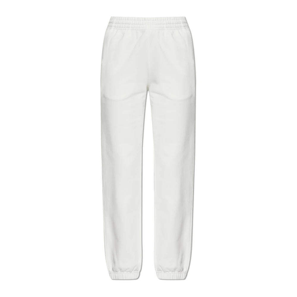 Burberry White Sweatpants, Female, M, Joggers
