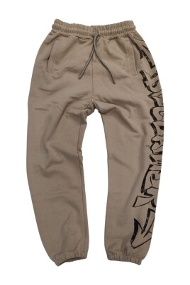 brown-side-logo-sweatpants-urban-comfort