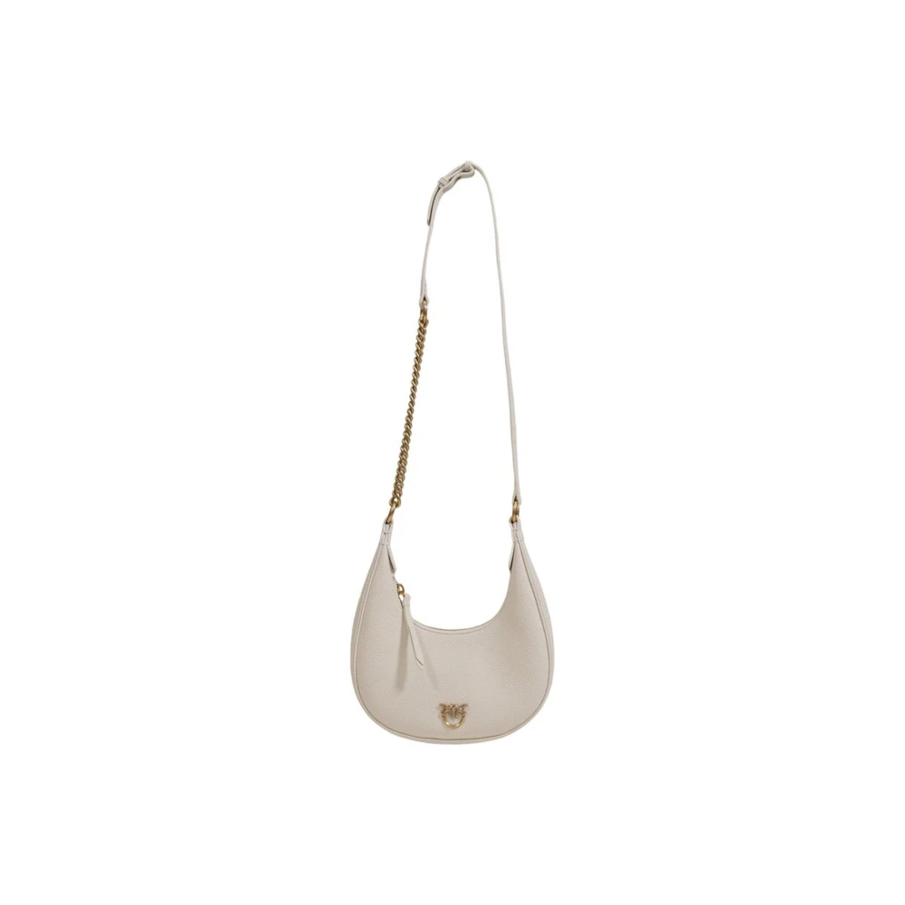 pinko Witte Leren Handtas Dames Collectie White Dames