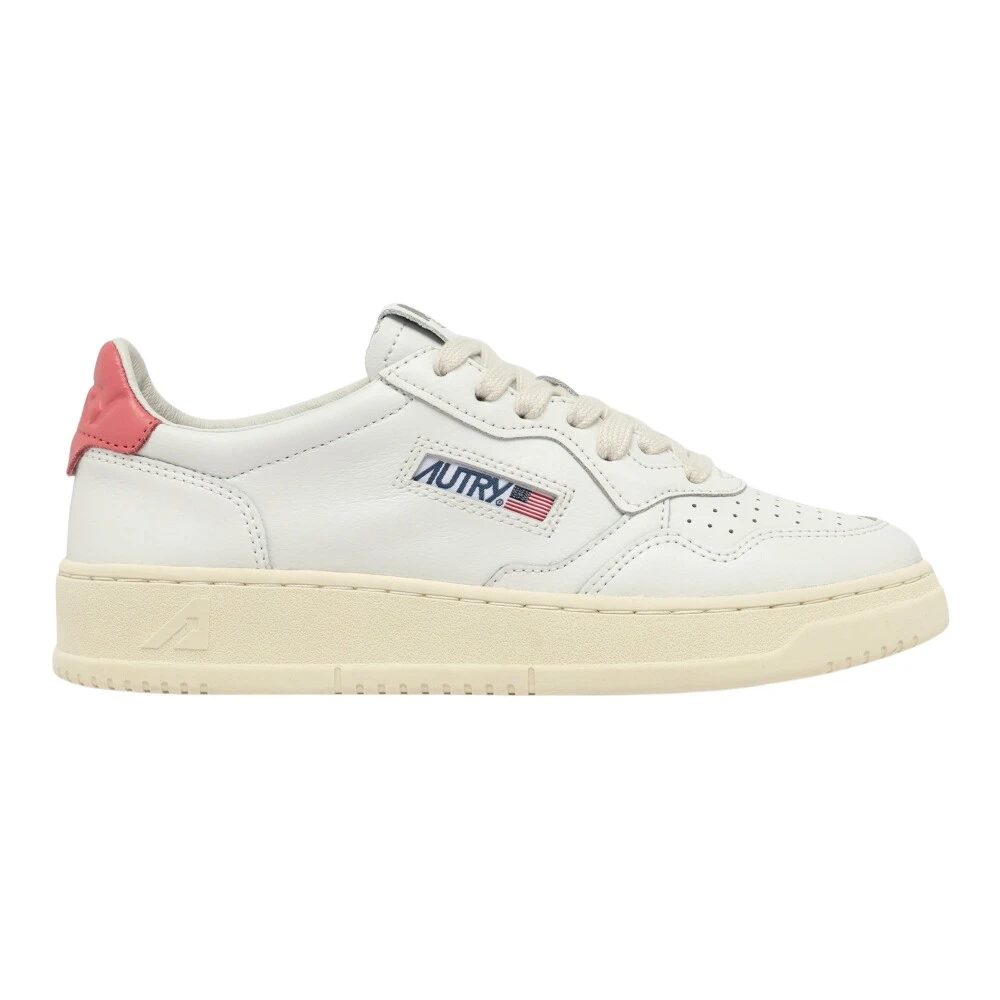 Autry White Medalist Low Trainers - Female - Sneakers - 4 Uk - Shoes