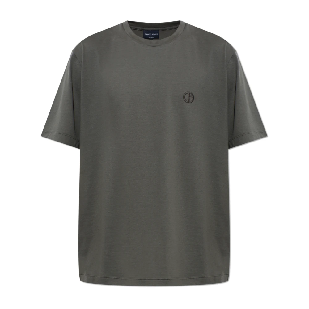 Giorgio Armani Uomo Grigio Top, L, New,