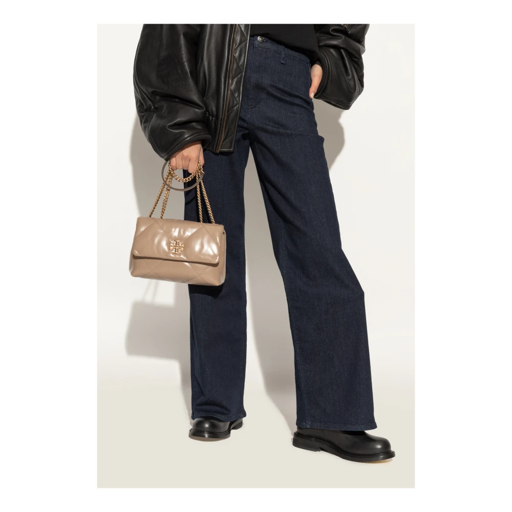 TORY BURCH Schoudertas Kira Diamond Beige Dames