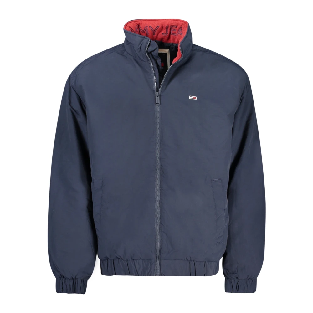 Tommy Hilfiger Blauwe Jack met Lange Mouwen en Logo Blue Heren