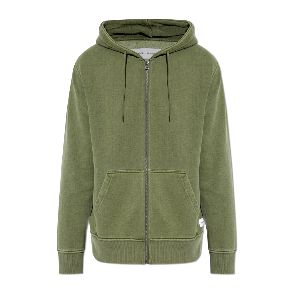 Samsøe Sweatshirt Sapigment Green Heren