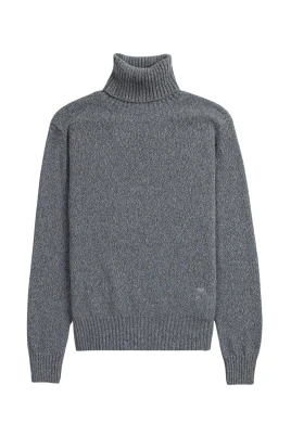 Tröja med hög krage i jersey