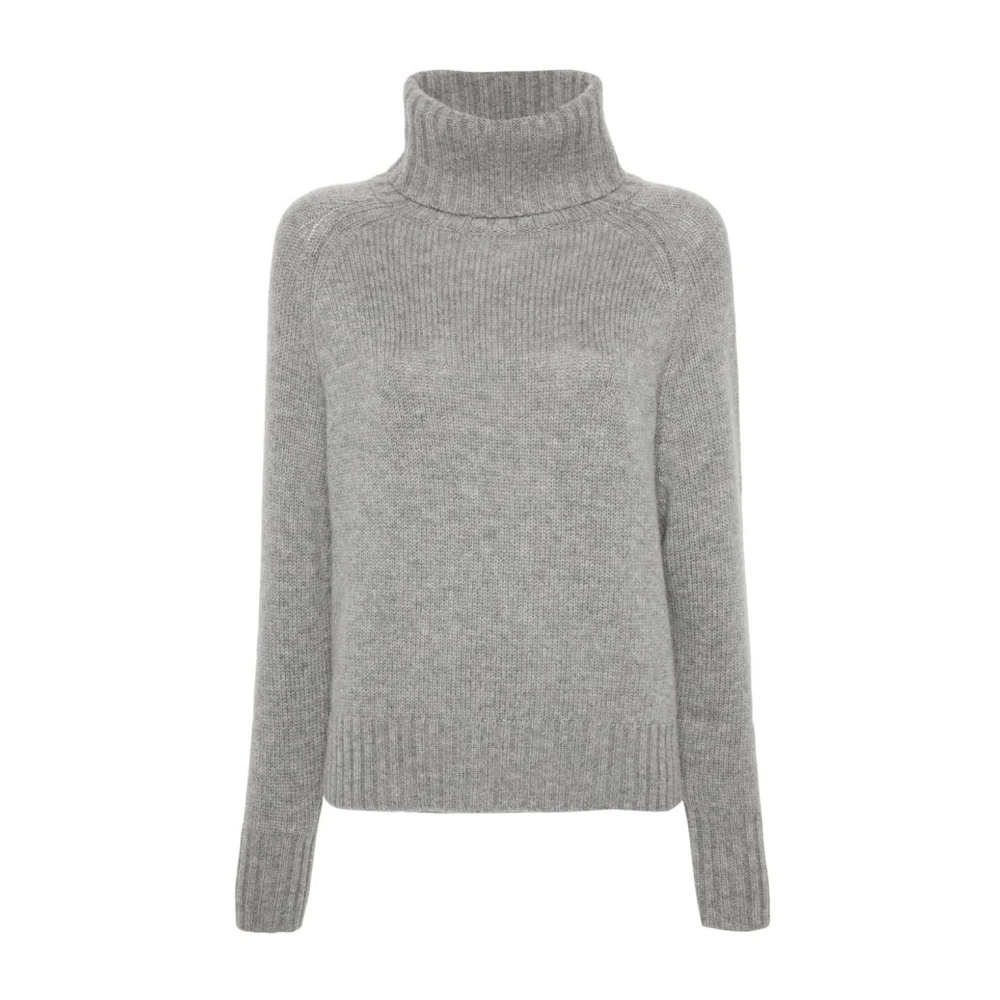 allude Turtleneck Sweater 1 1 Gray Dames