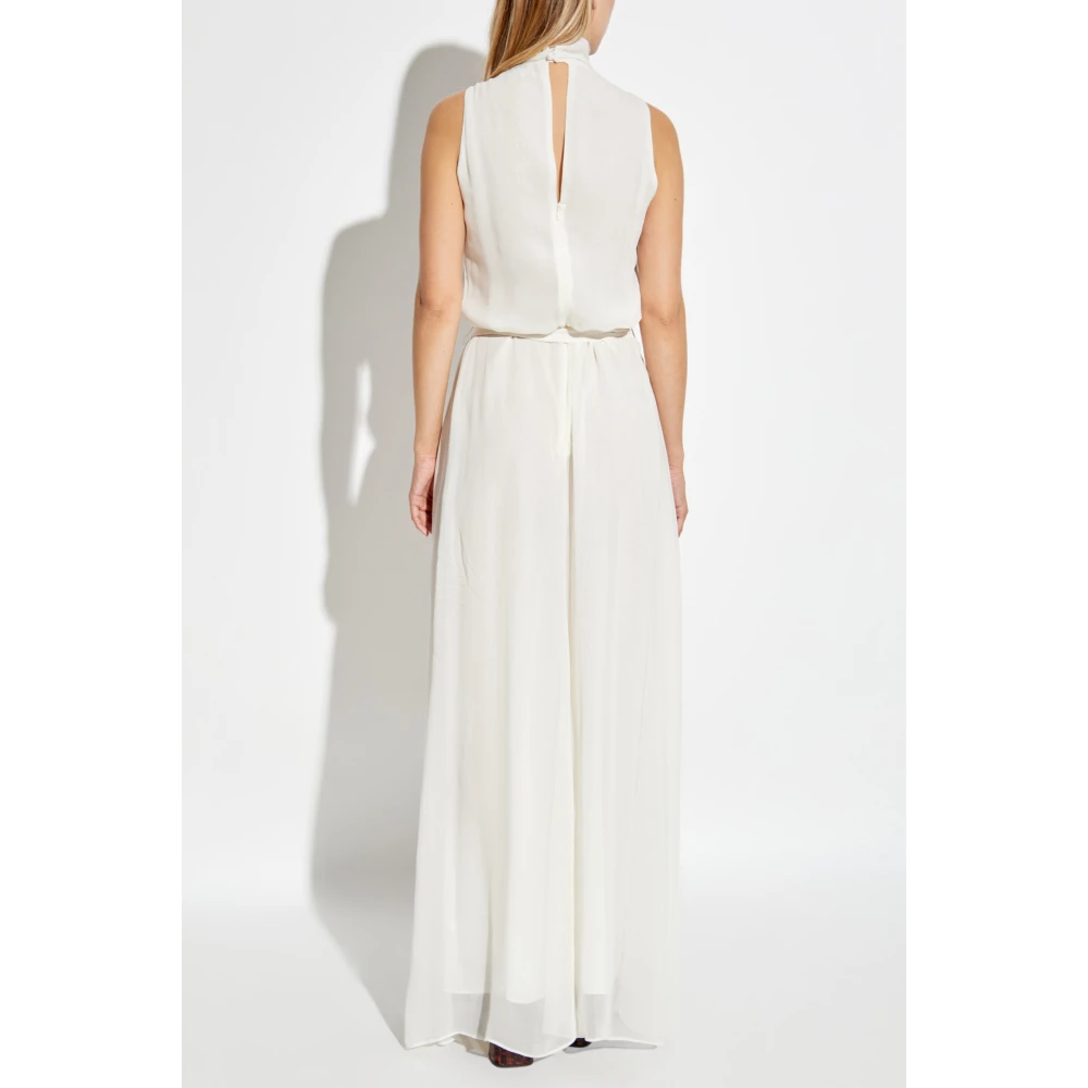 Forte Lange jurk Beige Dames
