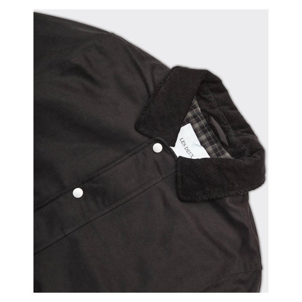 Les Deux Zwarte Montana Jas 3.0 Black Heren