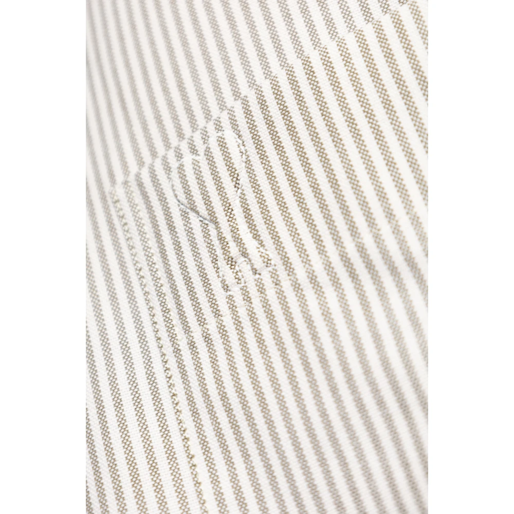 Ami Paris Overhemd met gestreept patroon White Heren
