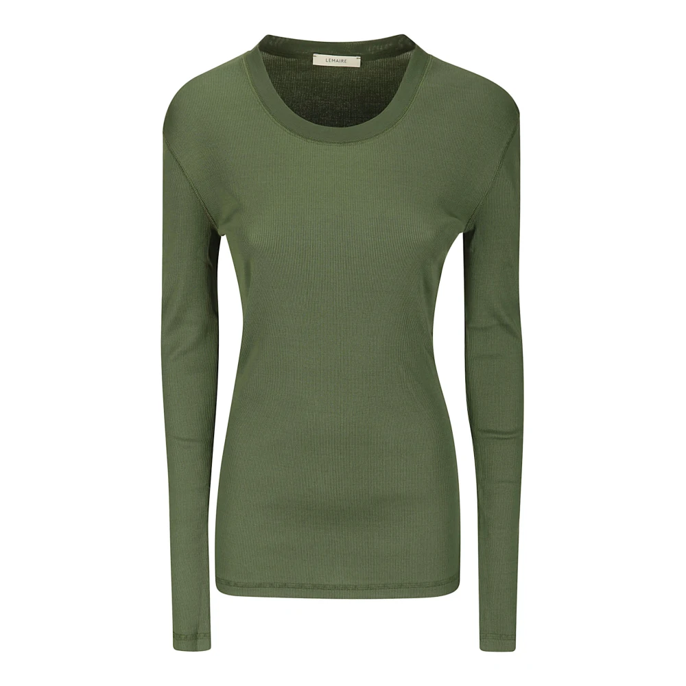 Lemaire Long Sleeve Tops Green Dames