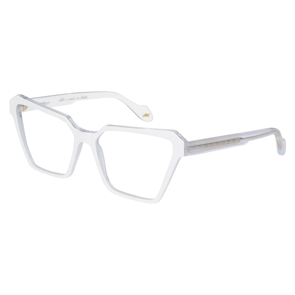 Kador Unisex White Glasses, 56 Mm, Vanessa Light