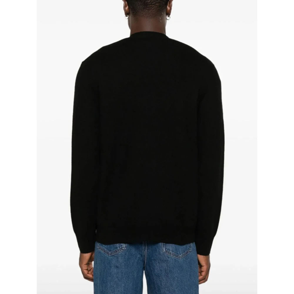 A.p.c. Zwarte Kenny Cardigan Black Heren