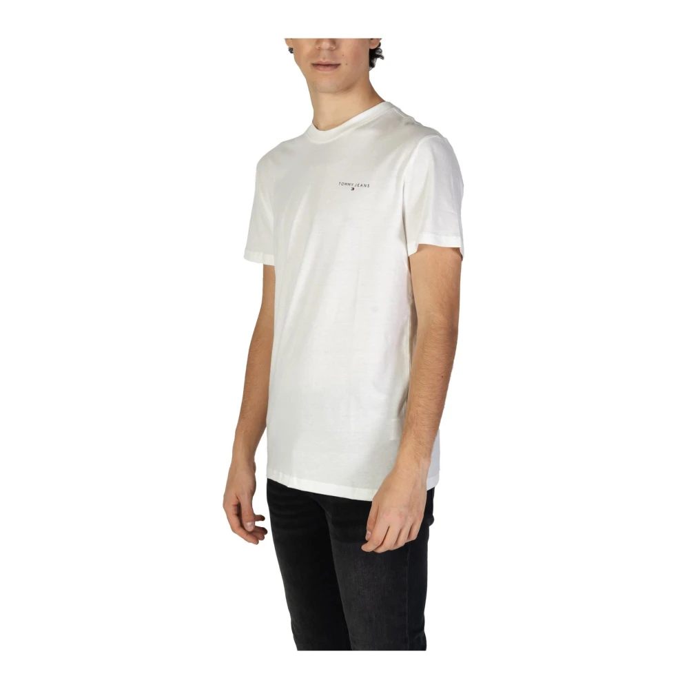 Tommy Jeans Klassiek Wit Katoenen T-shirt White Heren