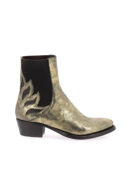 Gyllene Cowboy Boots