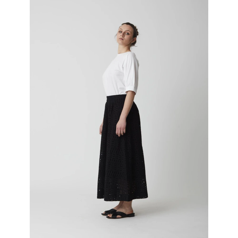 Alpha Studio Jersey Rok Black Dames