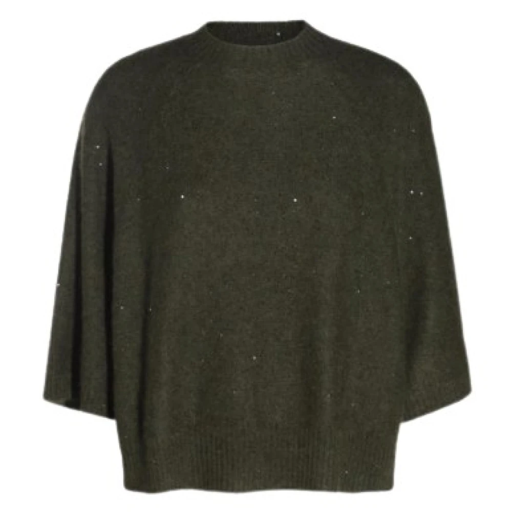 Fabiana Filippi Elegante Sweaters Collectie Green Dames