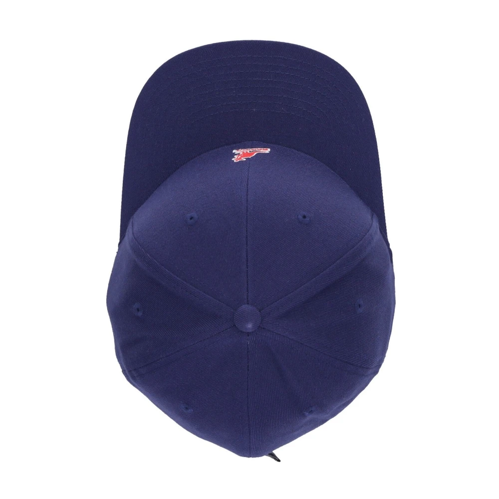 Kangol Blauwe Wol Flexfit Baseballpet Blue Heren
