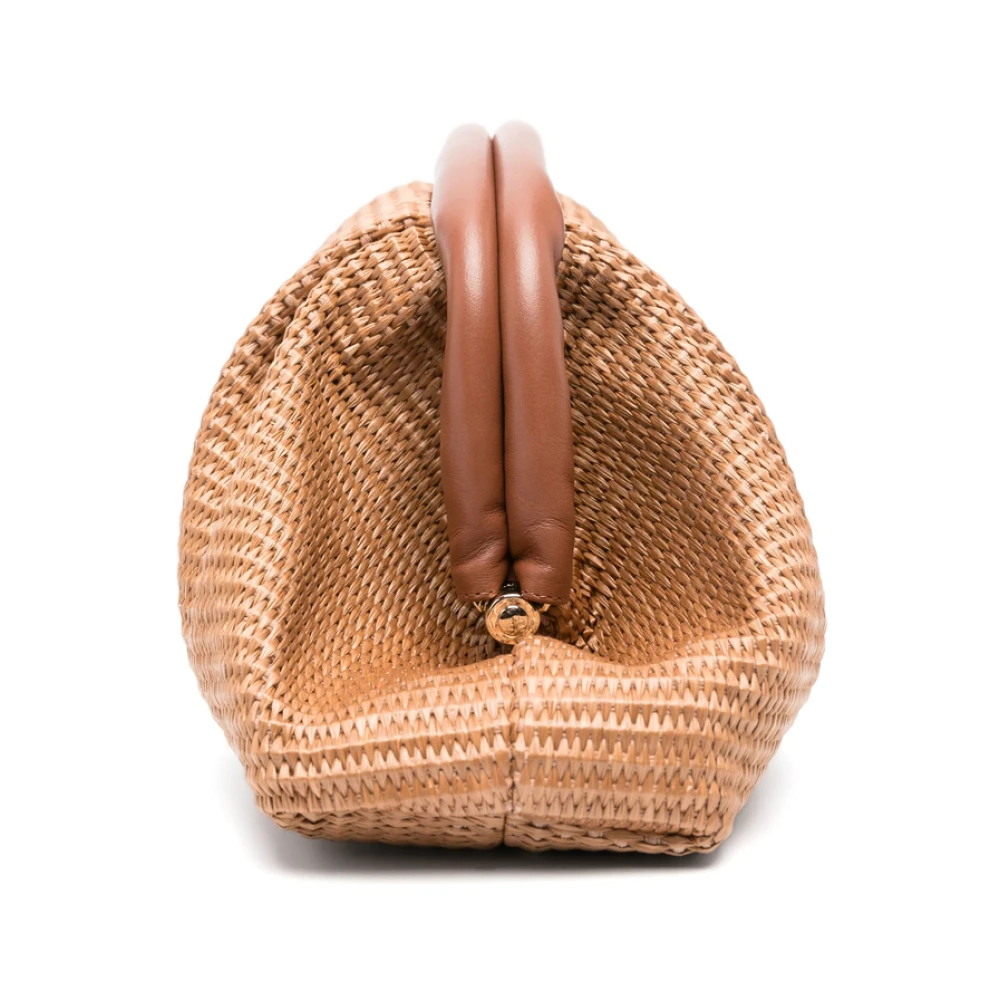 Sophia Webster Karamelbruine Schoudertas met Ketting Brown Dames