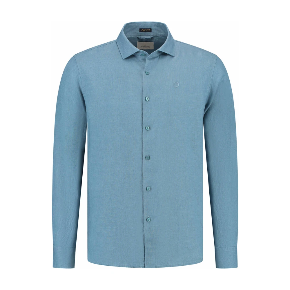 Dstrezzed Jagger Overhemd Lange Mouw Blue Heren