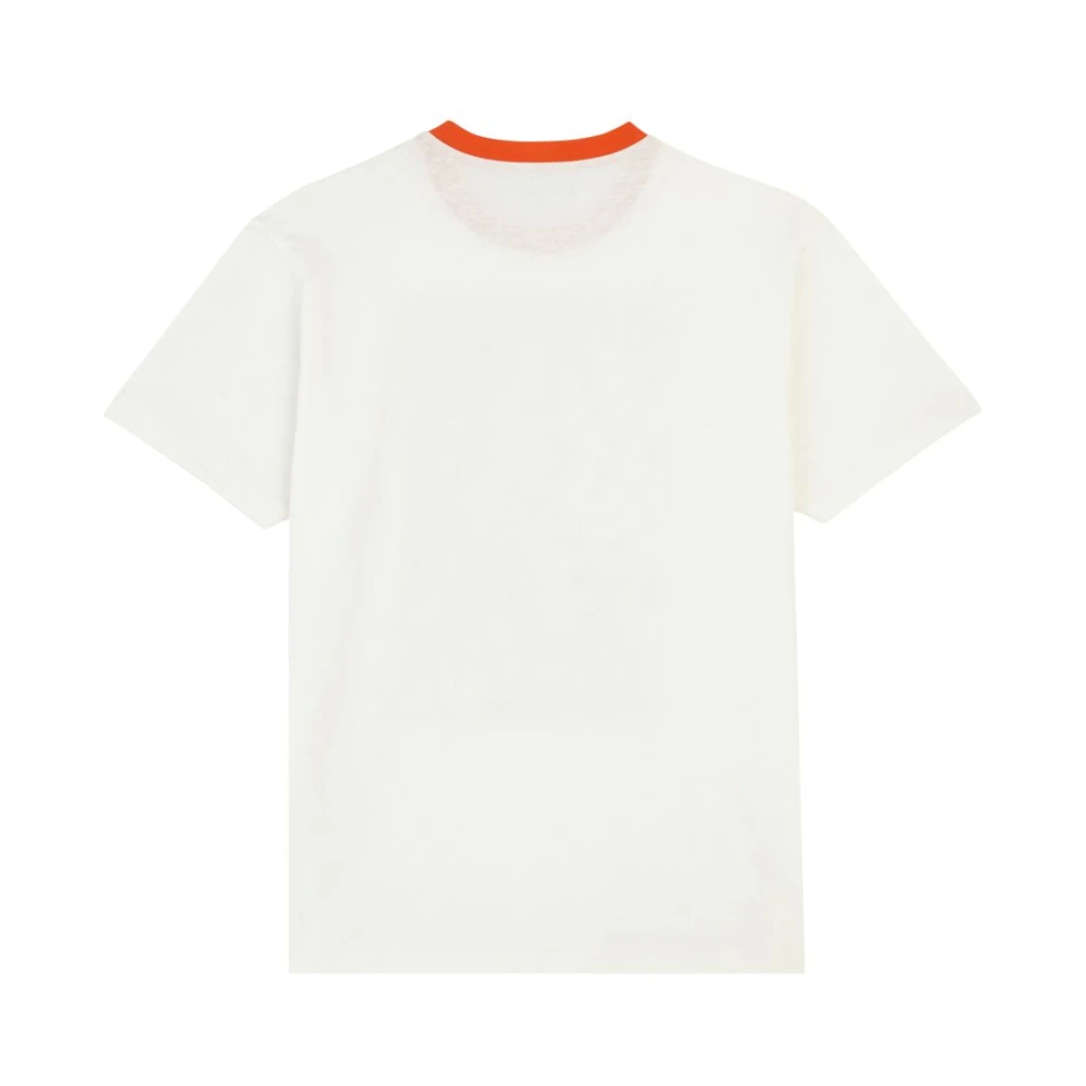 Vilebrequin Lucht Strand Katoenen T-shirt Heren White Heren