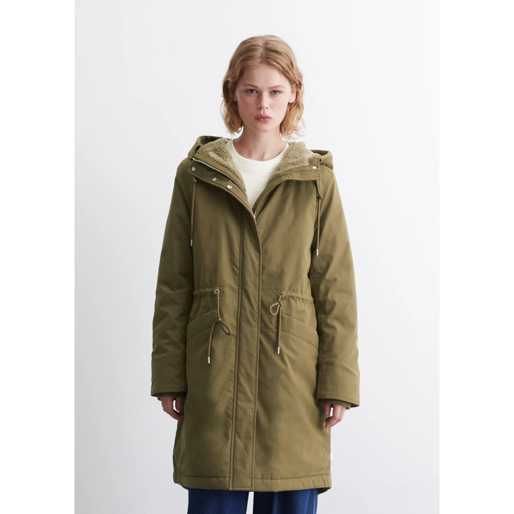 Marc O'Polo Relaxte capuchon parka Beige Dames