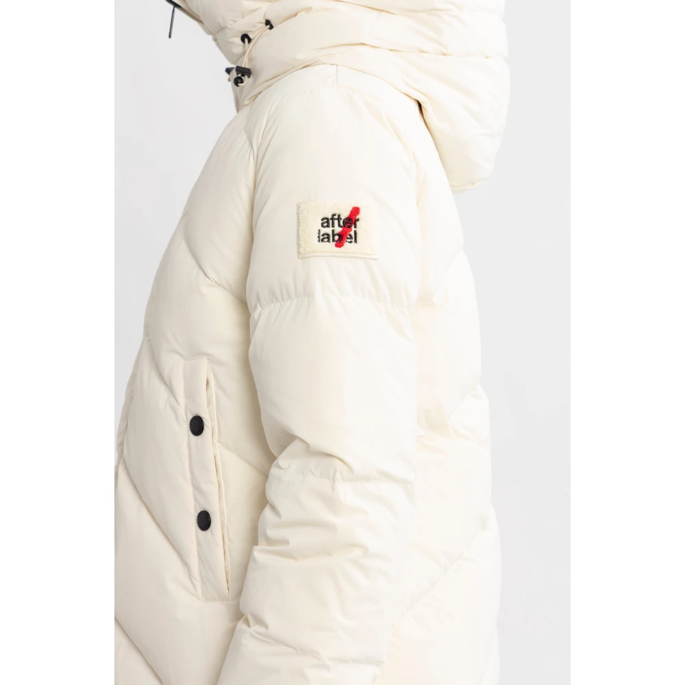 Afterlabel Stijlvolle Off White Winterjas Helsinki White Dames