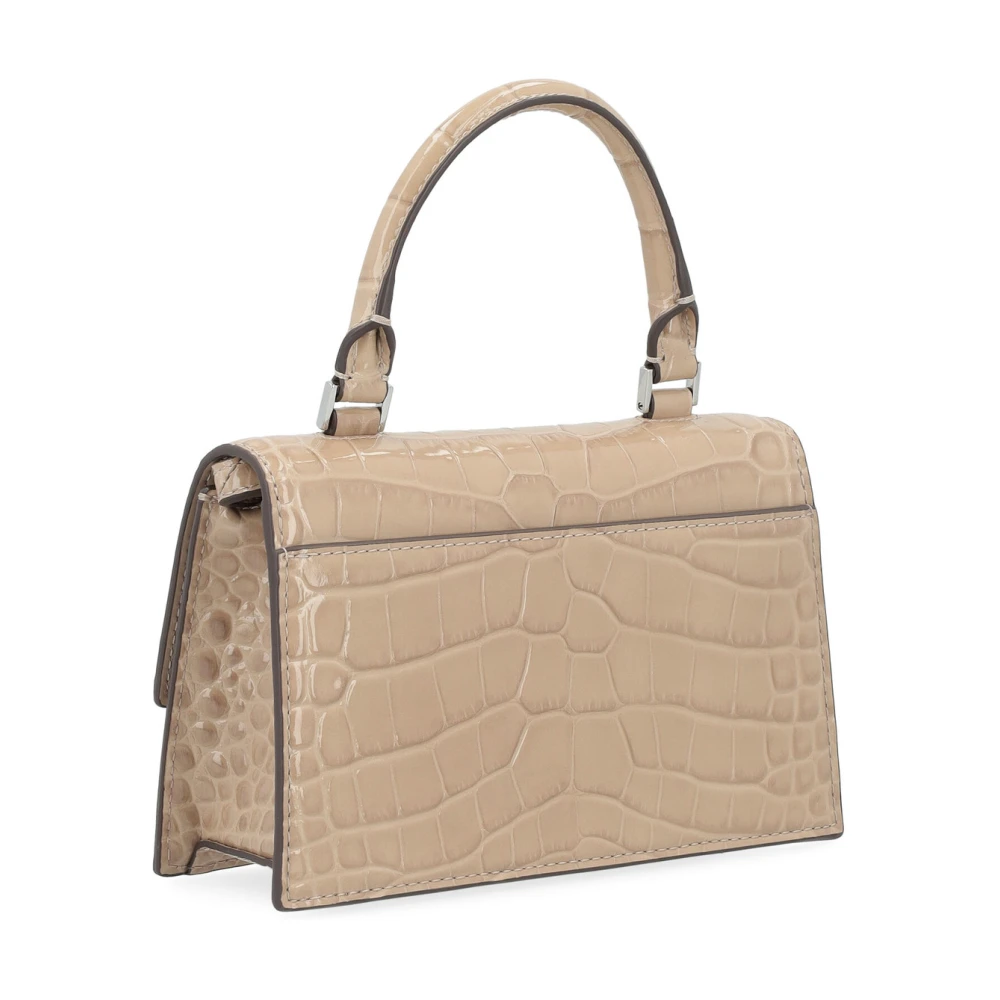 TORY BURCH Beige Coco Leren Handtas Beige Dames