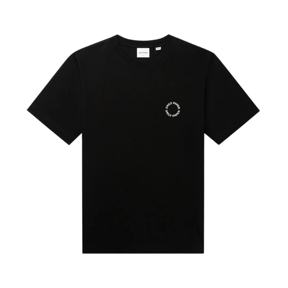 Daily Paper Katoenen T-shirt met korte mouwen Black Heren