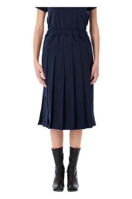 navy-pleated-midi-skirt