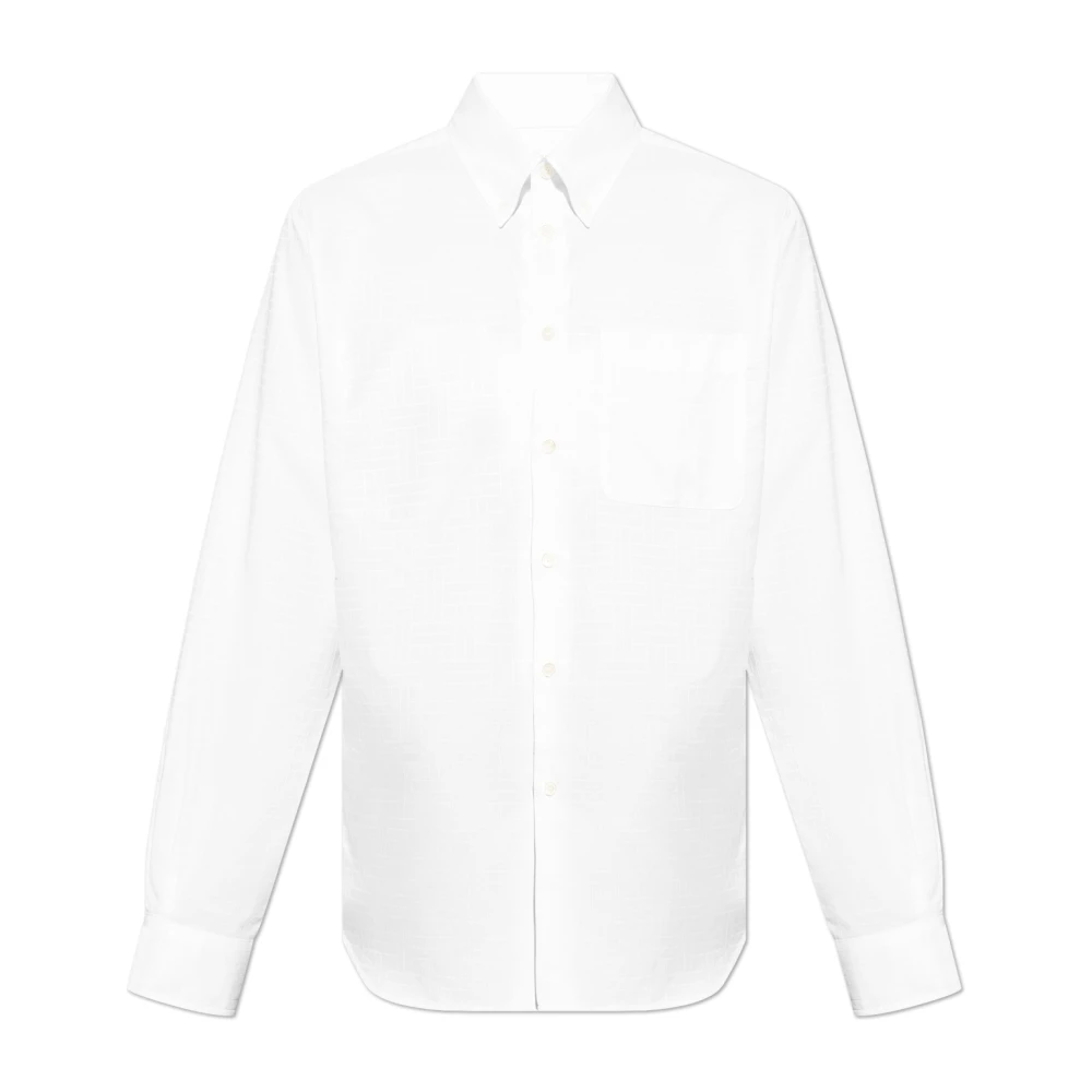 Kenzo Overhemd met een zak White Heren