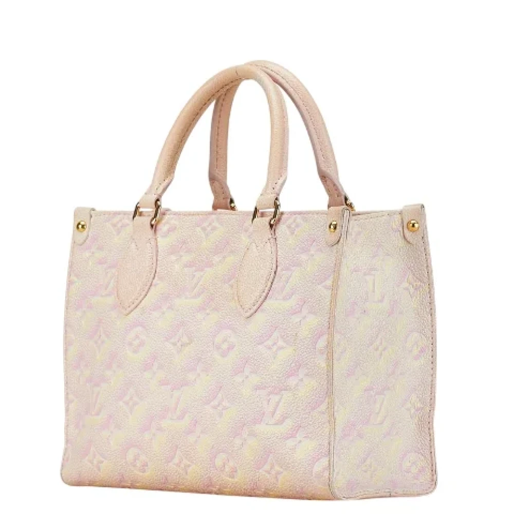 Louis Vuitton Vintage Pre-owned Leather louis-vuitton-bags Pink Dames