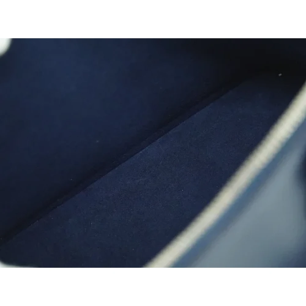 Louis Vuitton Vintage Pre-owned Leather handbags Blue Dames