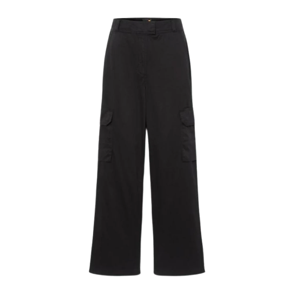 Timberland Wide Trousers Black Dames