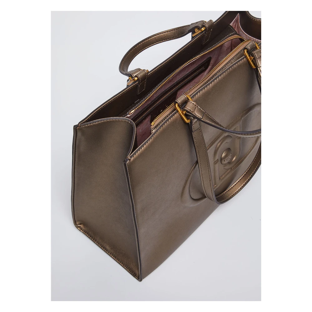 Liu Jo Logo Tote Tas Af4245E0332 Yellow Dames