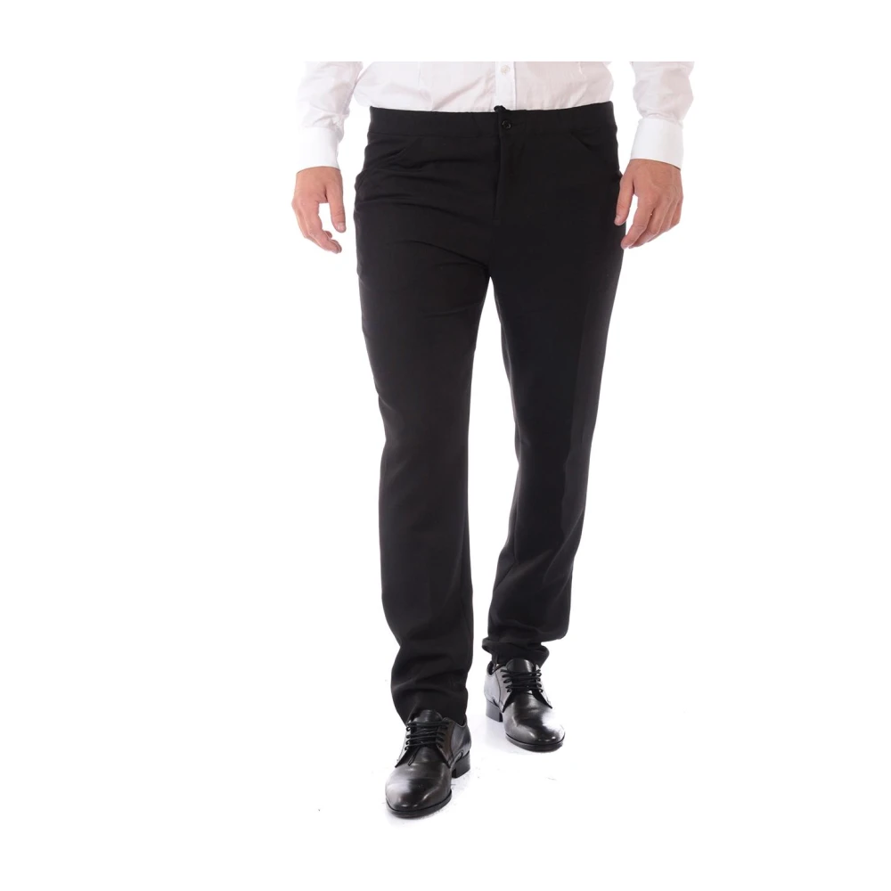 Daniele Alessandrini Black Suit Trousers, Male, Xs, Jeans Trouser
