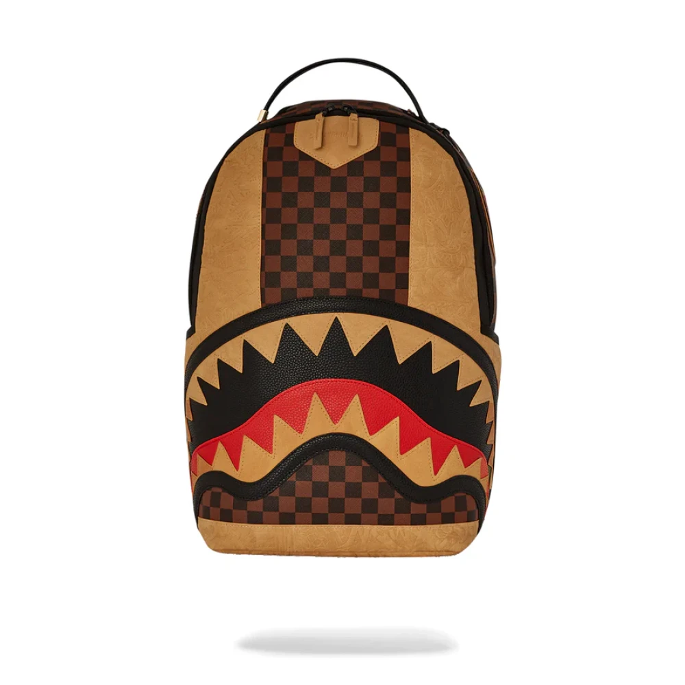 Sprayground Stijlvolle Rugzak voor Dagelijks Gebruik Brown Unisex