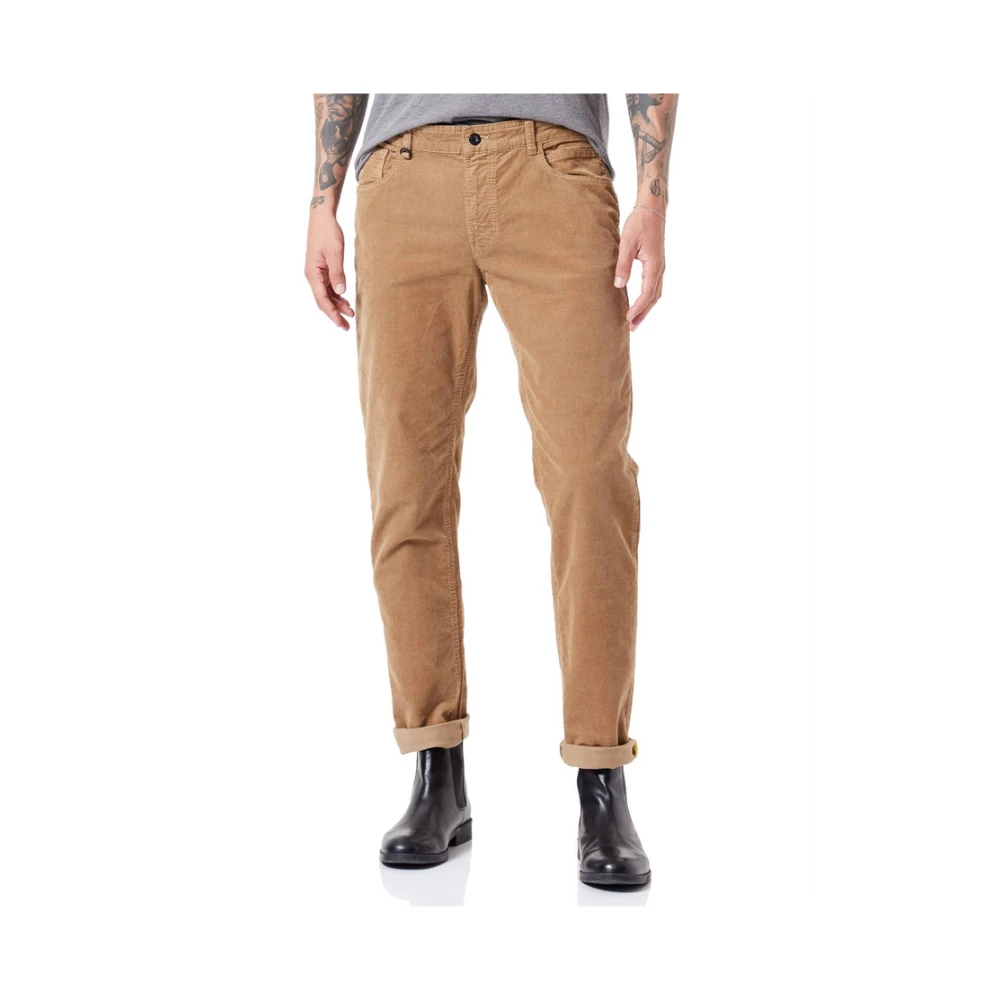 Camel active Regular Fit Wood Jeans Brown Heren