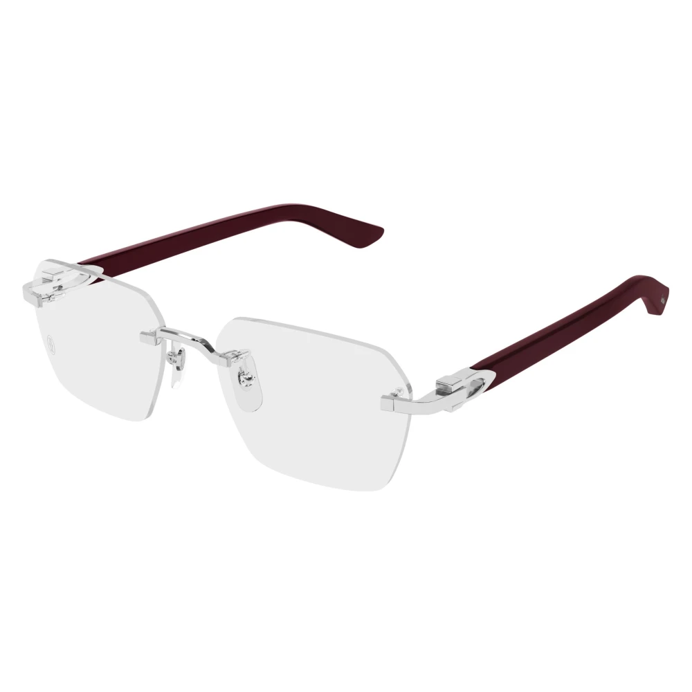 Cartier Unisex Gray Ct0623o Rectangular Frame